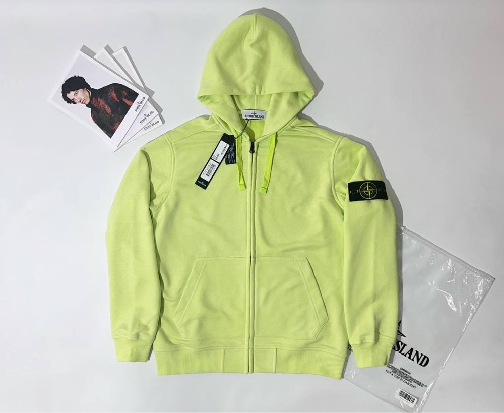 Кофта Stone Island \/ Зіп худі Стон Айленд || Світшот Стонік Ісланд