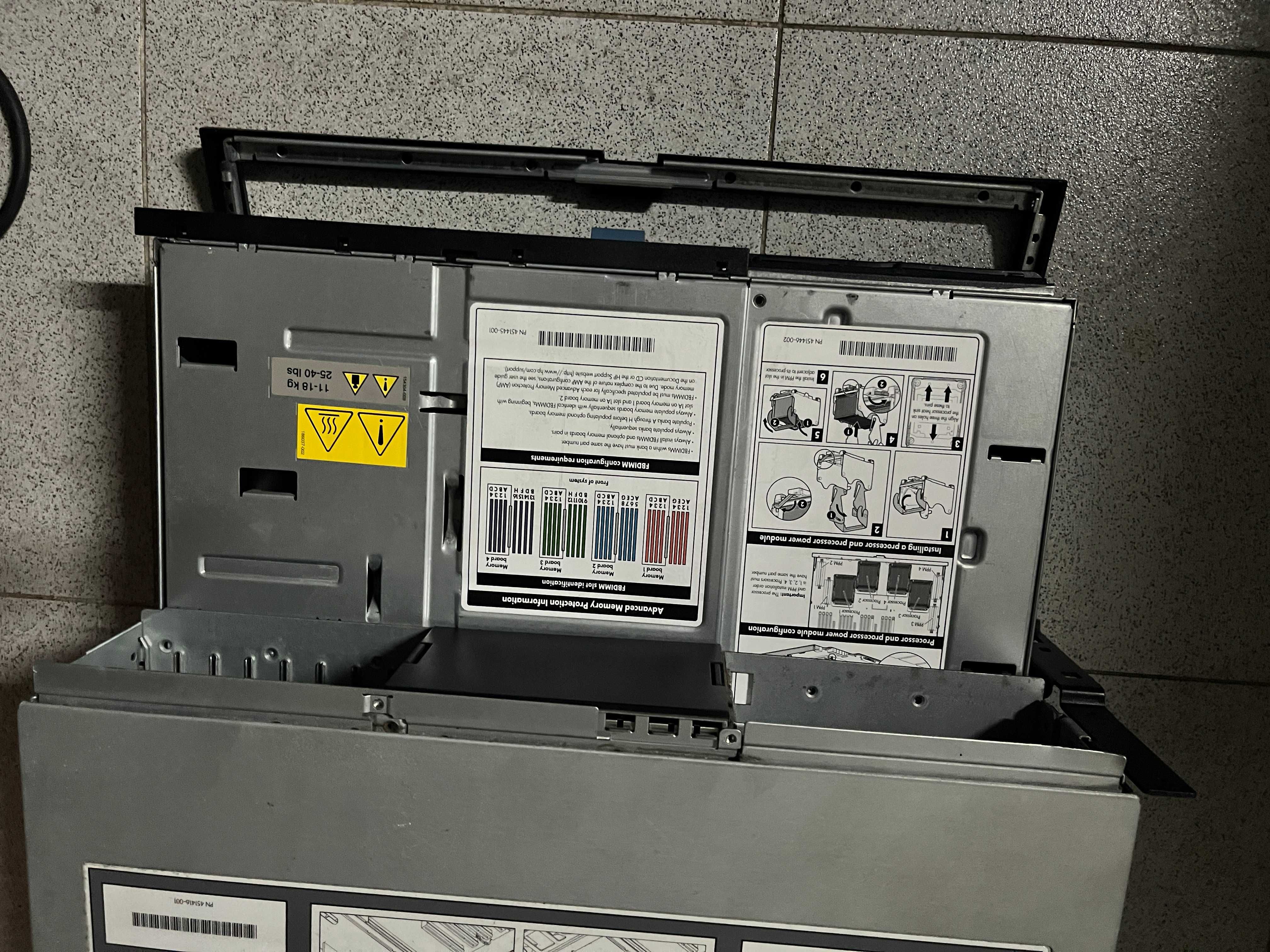 Chassi HP ProLiant DL580 G5 Server