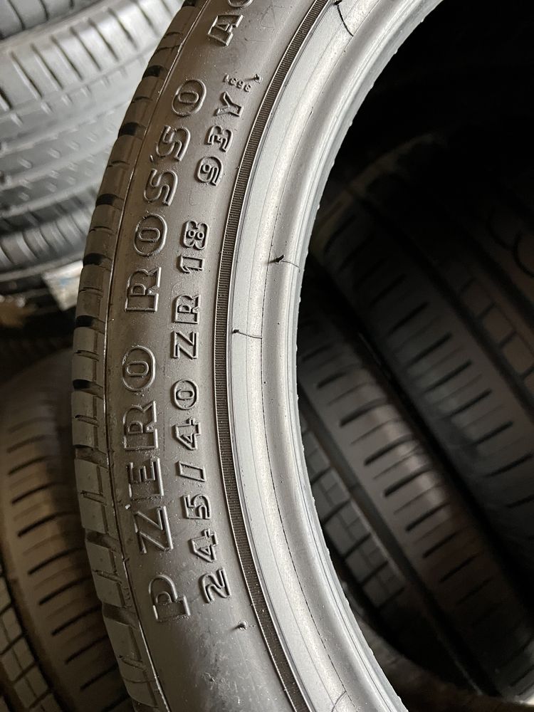 265/35/18+245/40/18 R18 Pirelli PZero Rosso 4шт новые