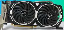 MSI RX 570 ARMOR 8G рабочая видеокарта