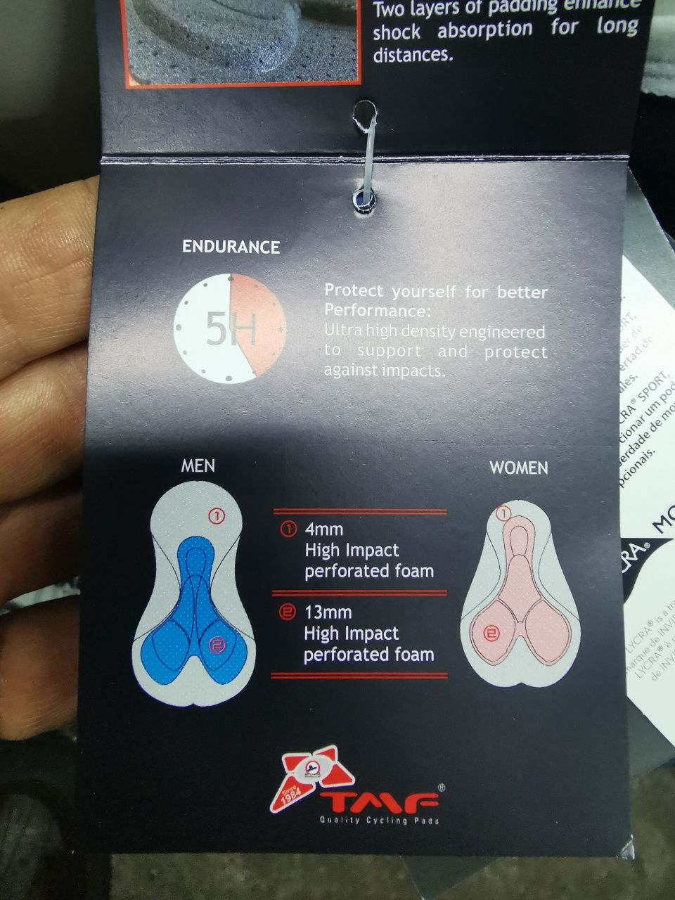 Spodenki rowerowe z wkładką Protective Sequence rozm.L