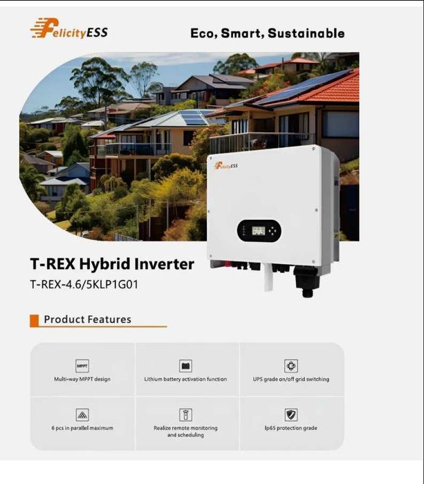 Felicity T-REX-5KLP1G01 Inversor Híbrido 5 kW Monofásico