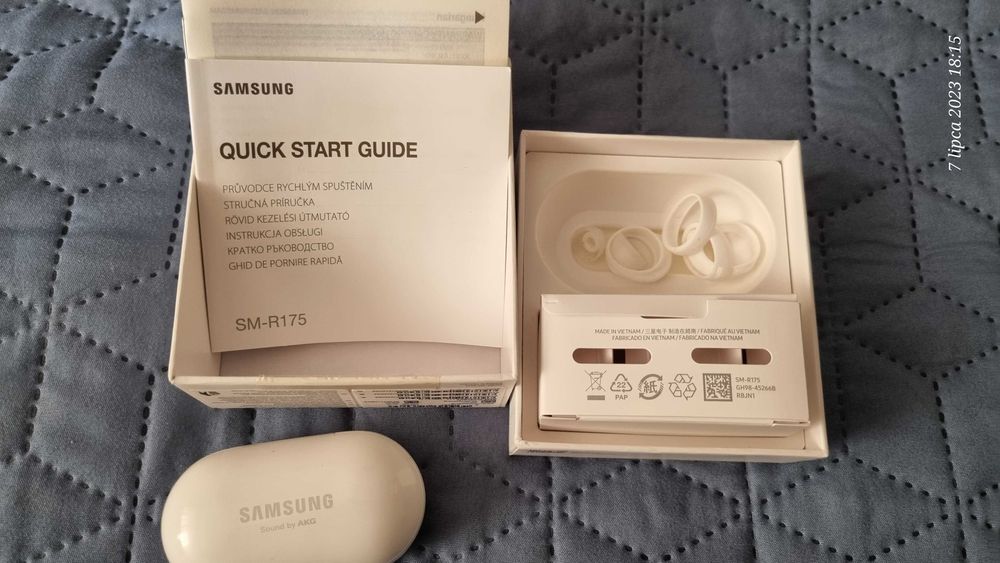 Słuchawki Samsung Galaxy Buds+ białe