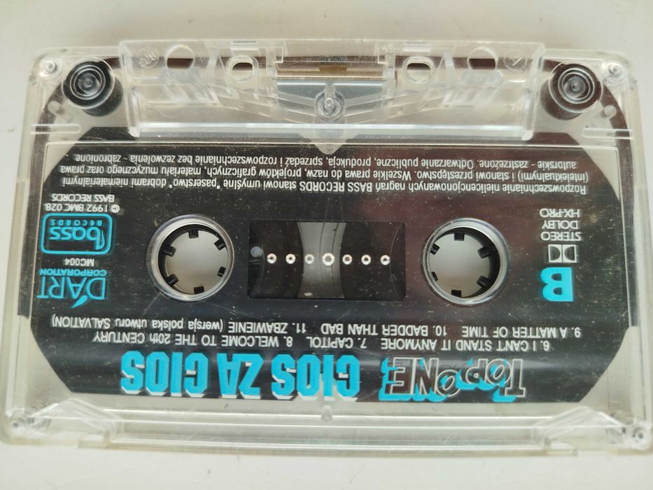 TOP ONE Cios za Ciosem Disco Polo kaseta