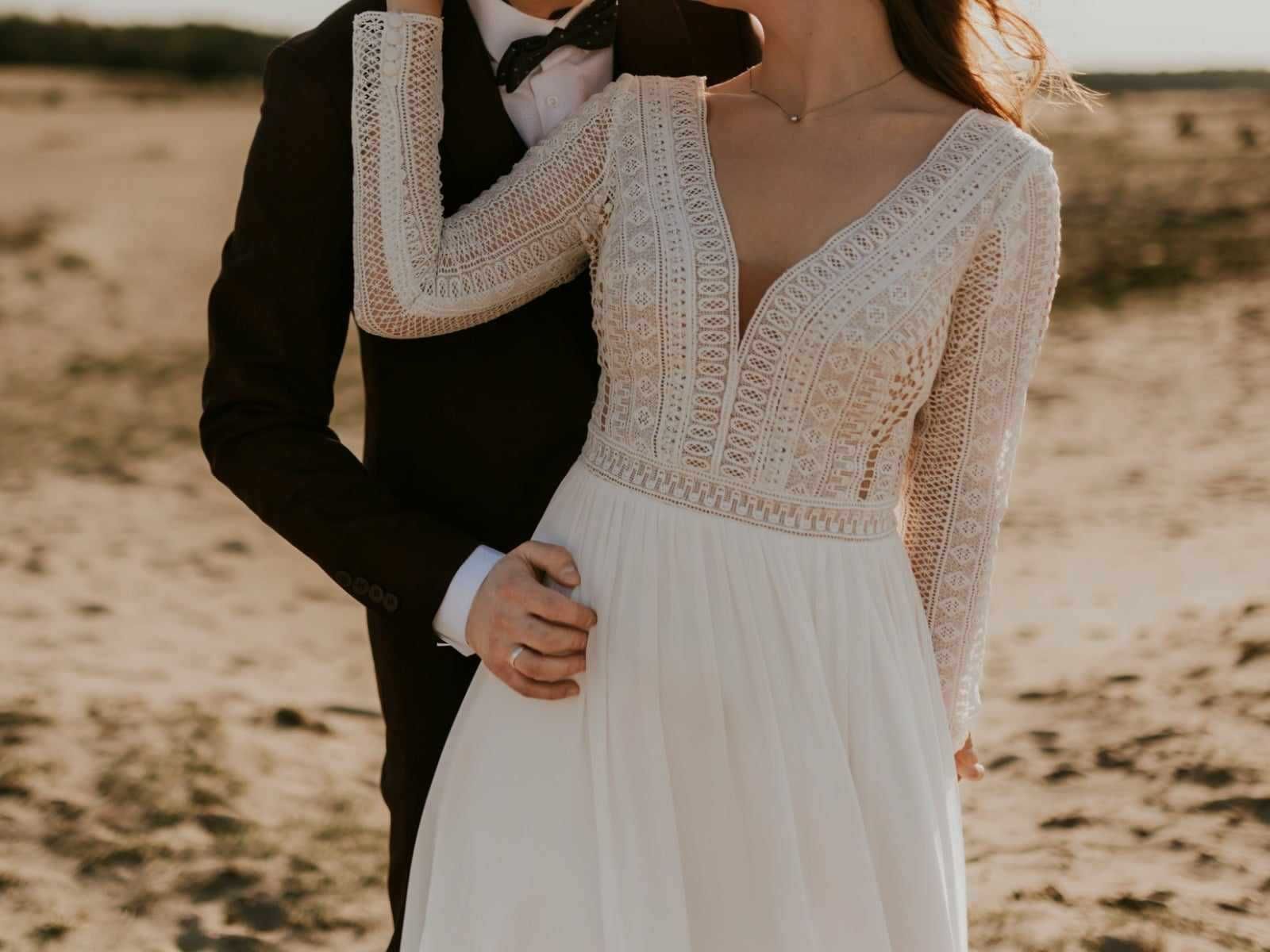 Suknia ślubna valdi bride sherli w stylu rustykalnym/boho ślub