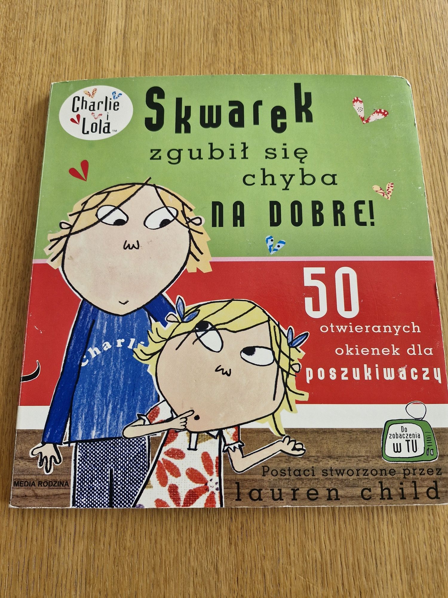 "Charlie i Lola" zestaw 4  książek autorstwa Lauren Child