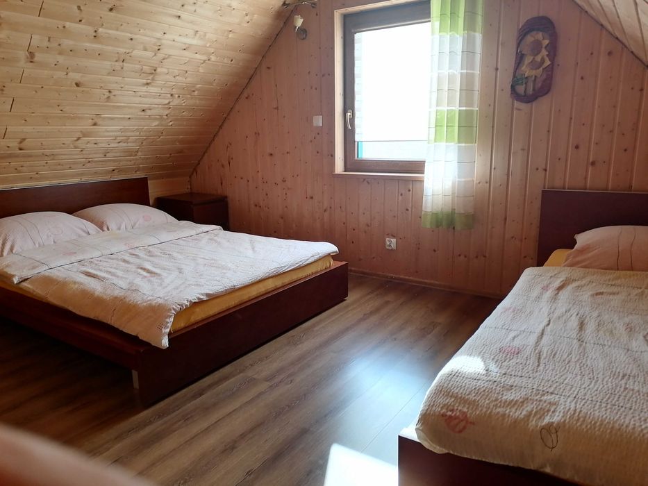 Zielony Domek z kominkiem na Kaszubach Wolny Sylwester wakacje Kaszuby