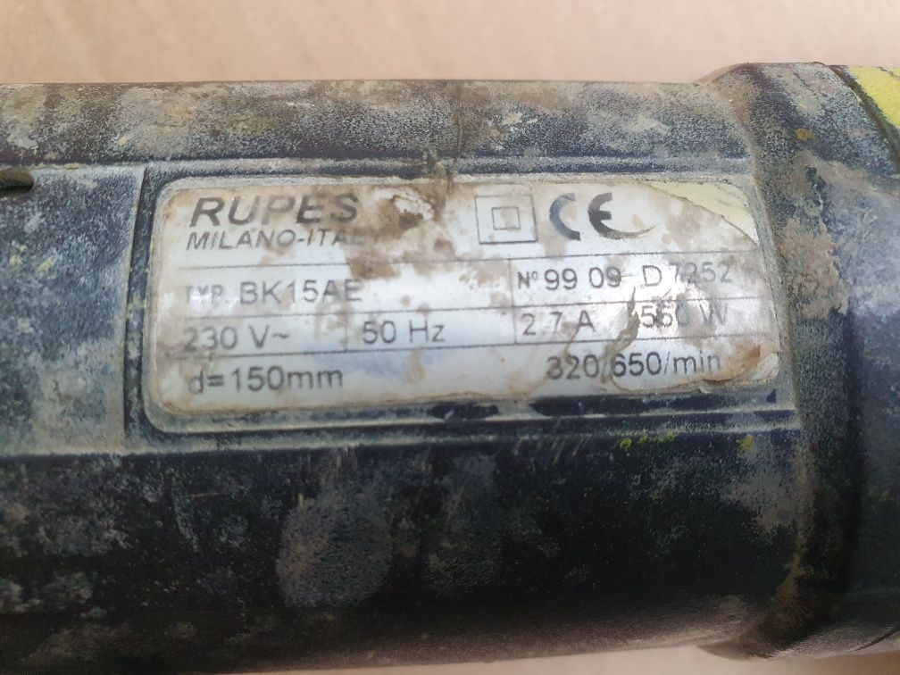 Polerka rotacyjna RUPES BK 15 AE