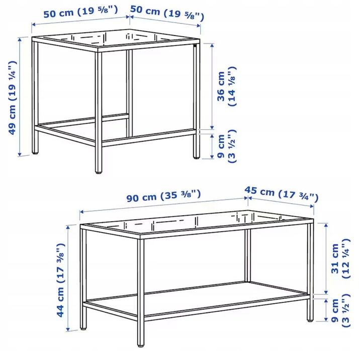 Stolik kawowy/ikea/vittsjo