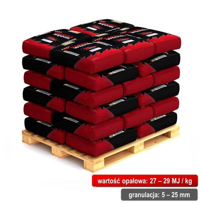 Ekogroszek GOLD BARTEX kaloryczność 28-30MJ/kg TRANSPORT HDS