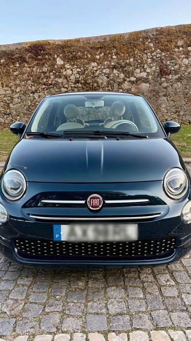Fiat 500 Hybrid Azul