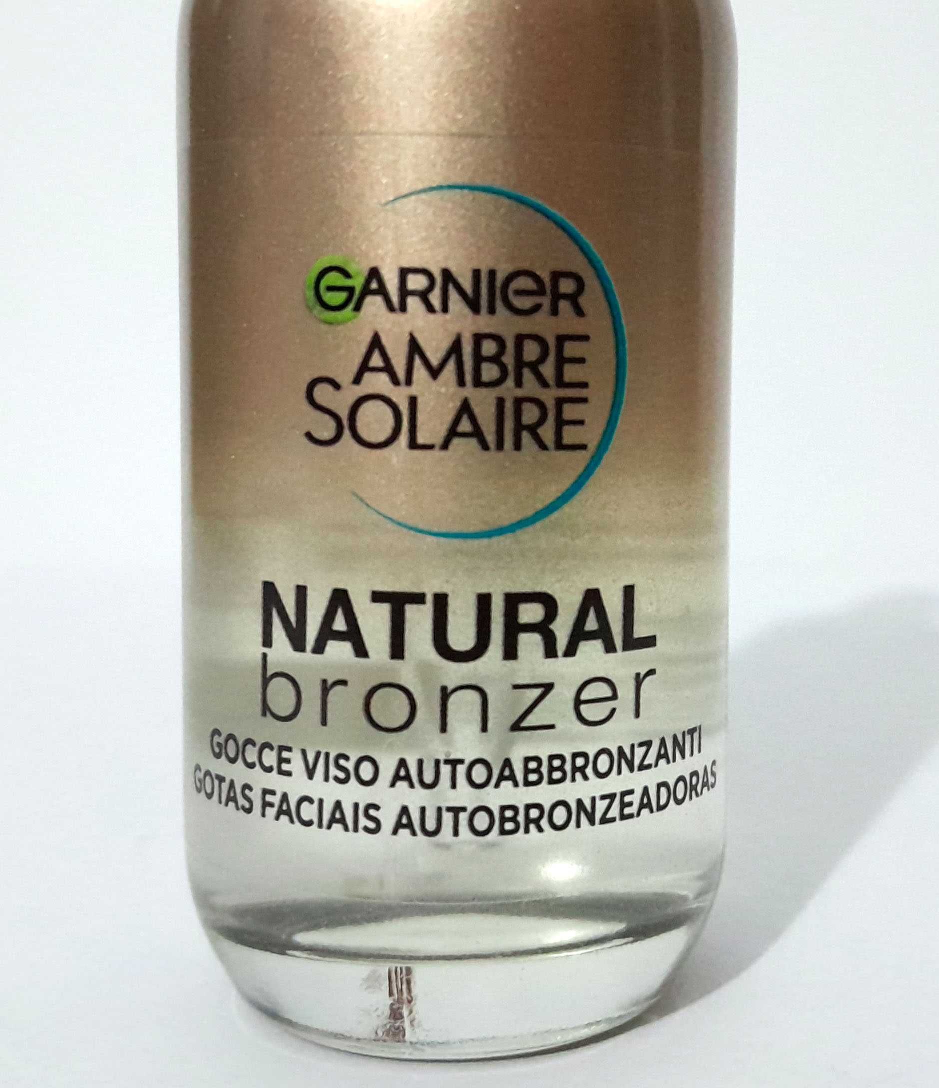 Gotas Faciais Autobronzeadoras Garnier Ambre Solaire - Natural Bronzer