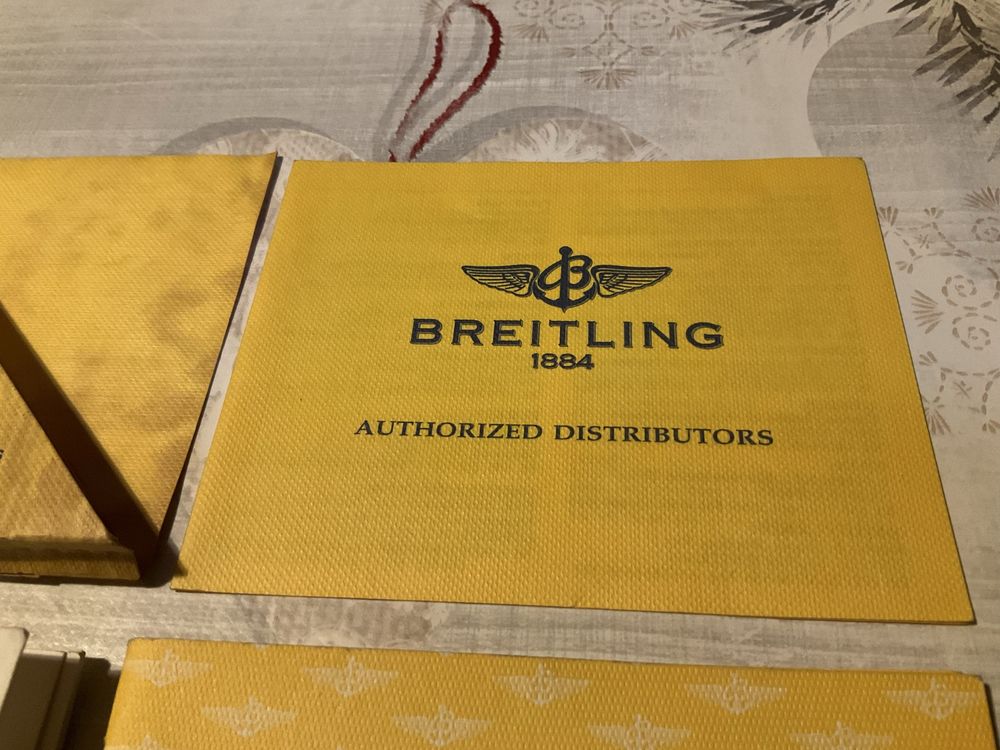 Documentos para relógio BREITLING Colt Superocean