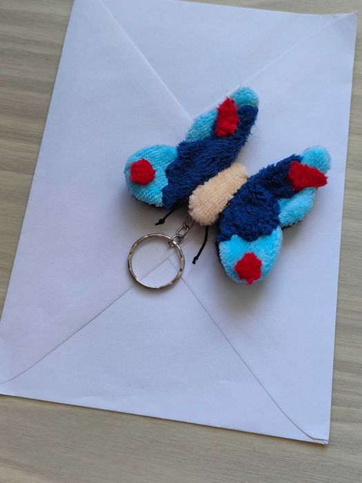 Brelok motyl na szczęście i wróżba gratis