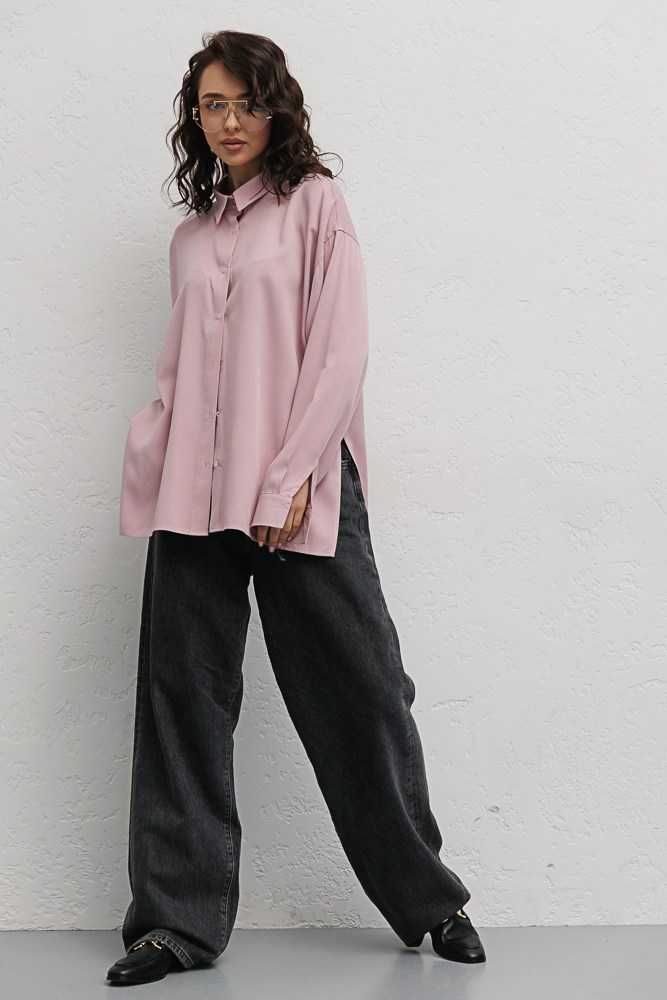 Подовжена жіноча сорочка oversize