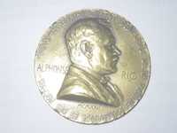 Marynistyka. Medal nagrodowy regat fundowany przez Alfonsa Rio.