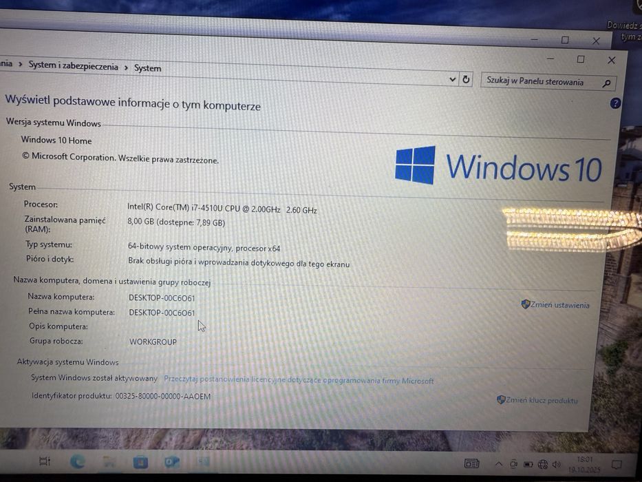 Laptop Lenovo G50-70, i7, 8GB+500GB + torba, 100% sprawny