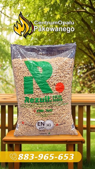 Pellet Rezult 4,98kWh/kg, 0,3% popiołu