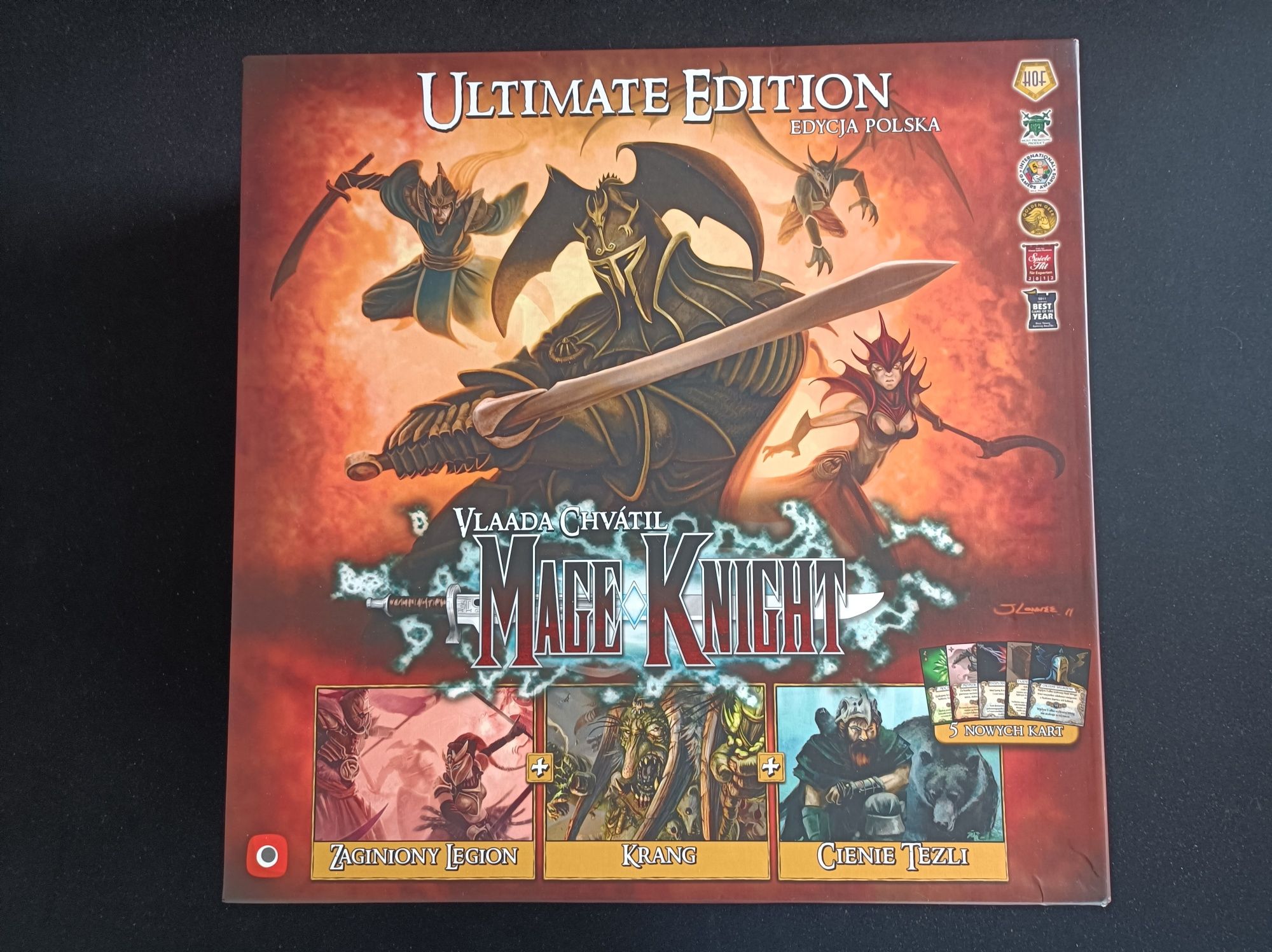 Mage Knight Ultimate Edition PL bardzo dobry stan!