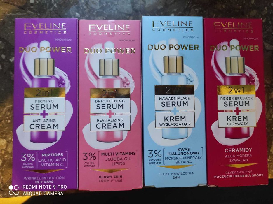 Eveline duo power serum plus krem