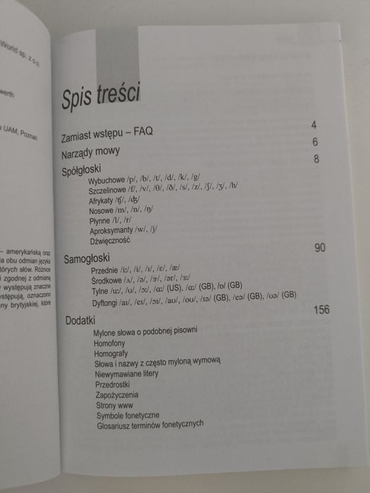 Podręcznik Kurs wymowy angielskiego