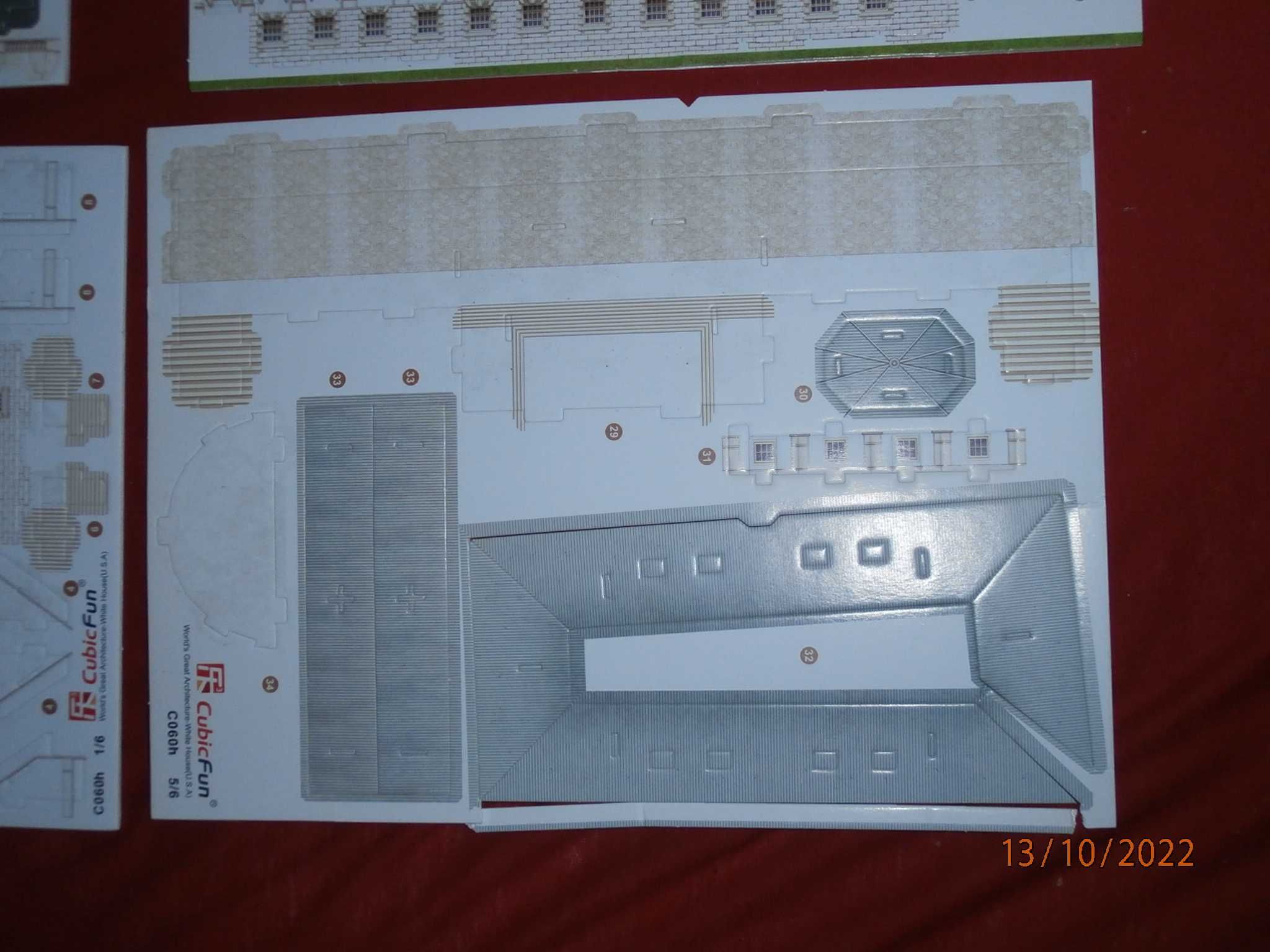 Puzzle 3D - Biały Dom ( THE WHITE HOUSE ) 65 elementów
