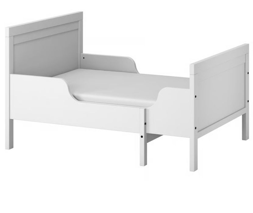 Estrutura de cama IKEA com colchão 80x200 cm