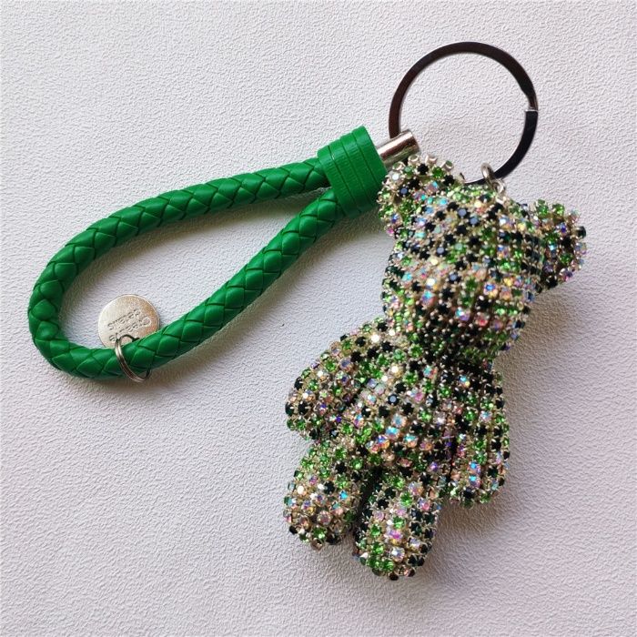 Luksusowa z cyrkoniami Zawieszka brelok przywieszka MIŚ BEAR