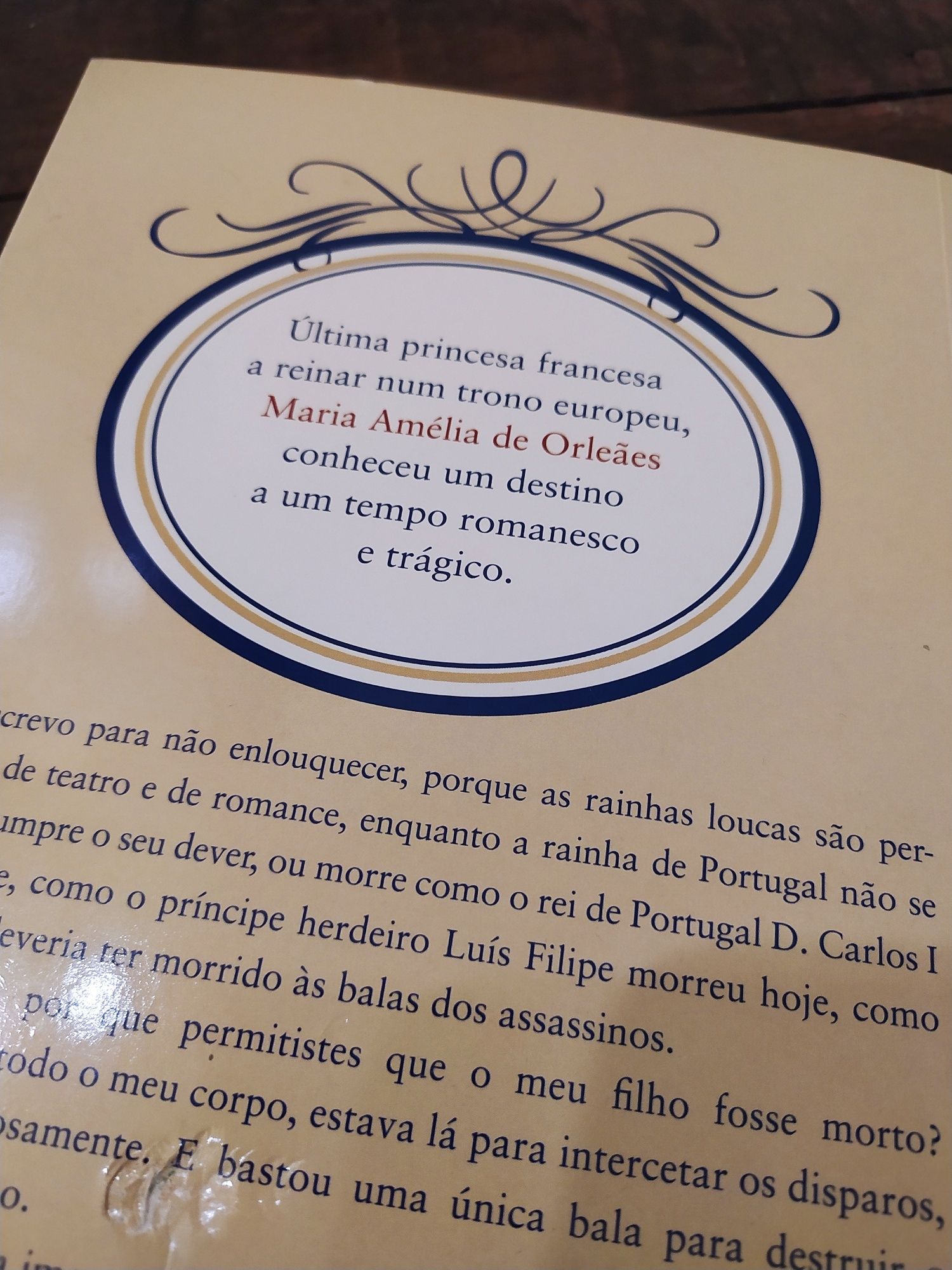 Livro Eu Amélia, a última rainha de Portugal