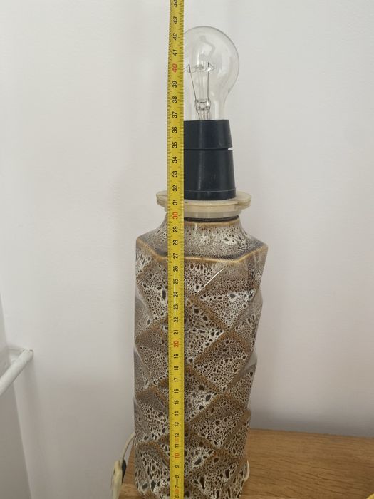 lampa stołowa Mirostowice LS-7 , prl