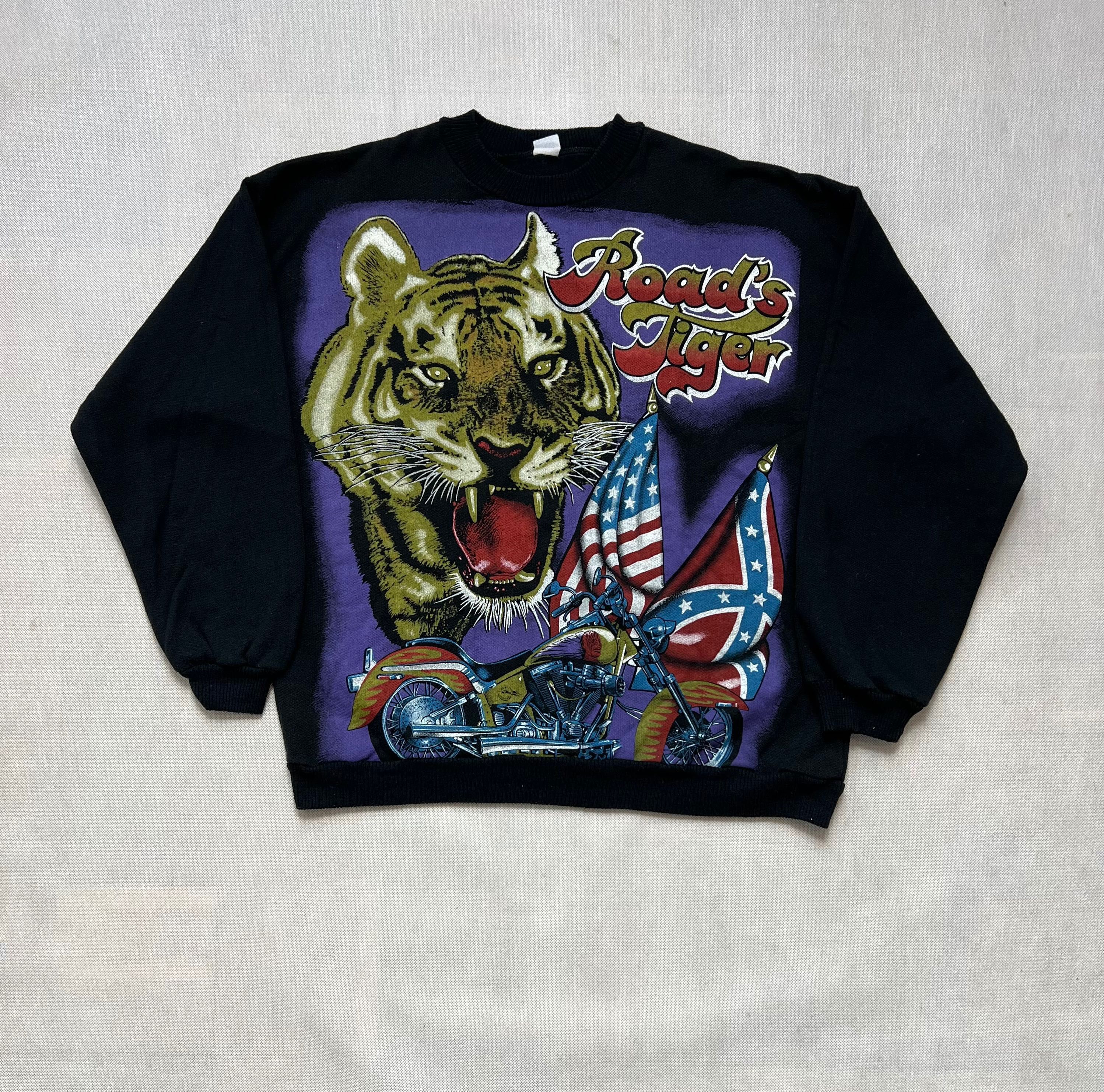 Bluza Road’s Tiger USA Vintage 90’s full print