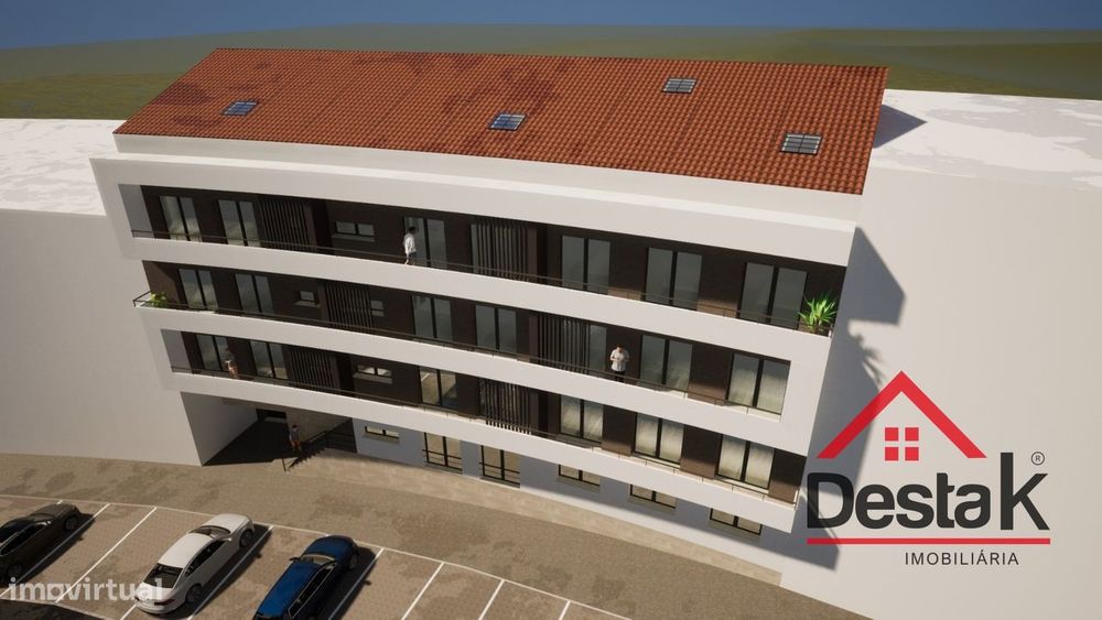 Apartamento T3 novo em viseu com terraço de 80m2