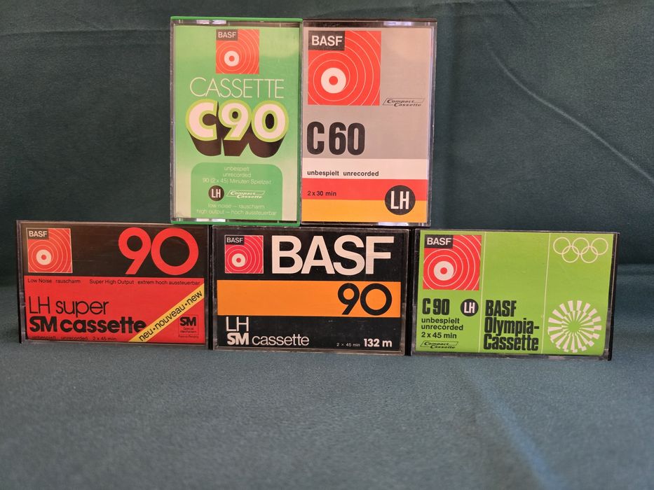 Касети BASF 70х років