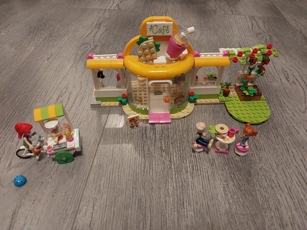 Klocki lego friends ekologiczna kawiarnia 41444