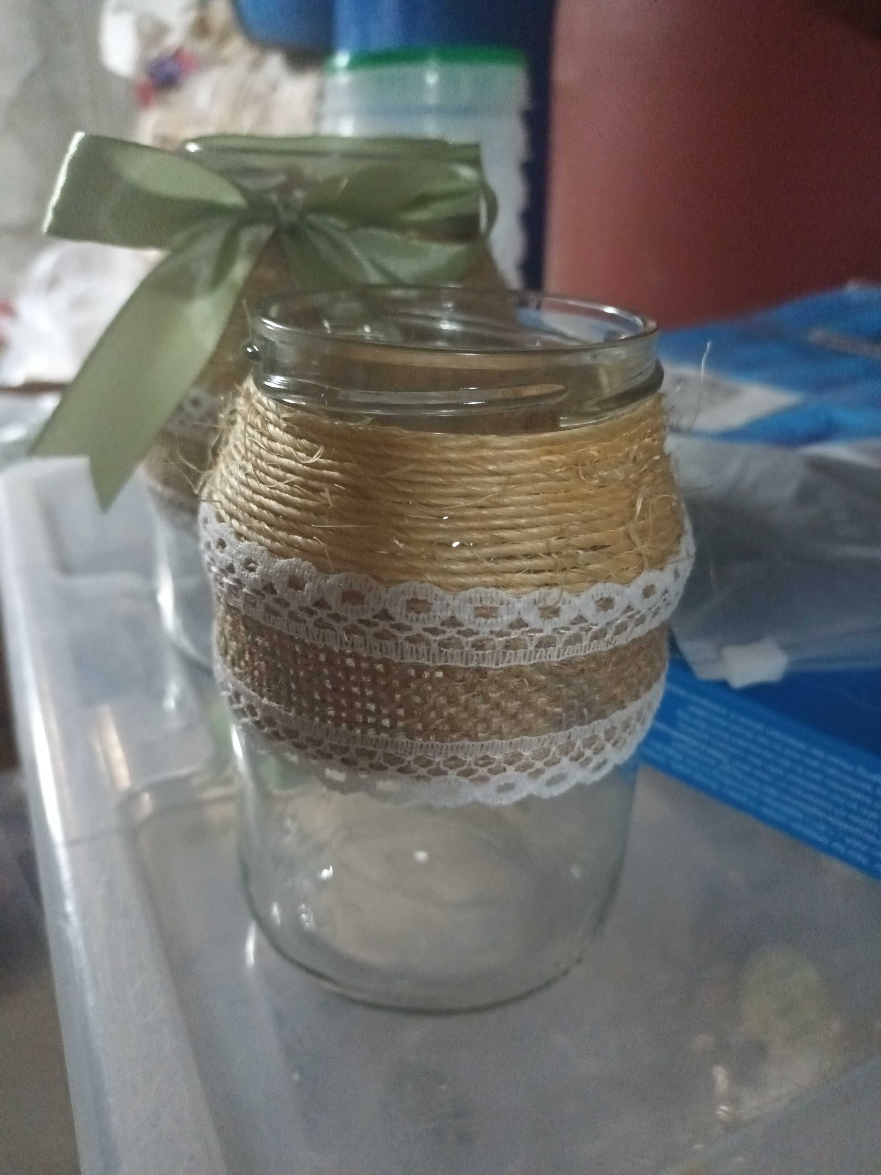 Frascos decoração