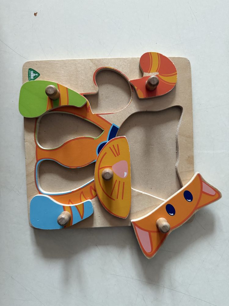 Drewniane puzzle