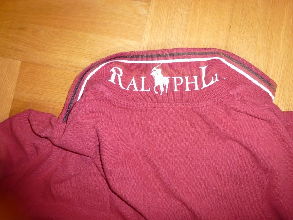 Polo by Ralph Lauren polo koszulka j.nowa M/L bordo WYSYŁKA GRATIS