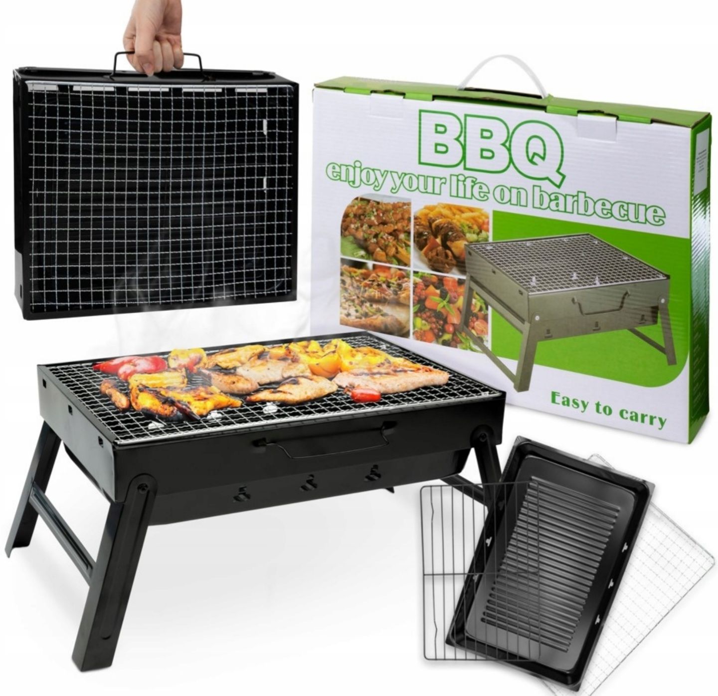Grill Skladany turystyczne walizka przenośny