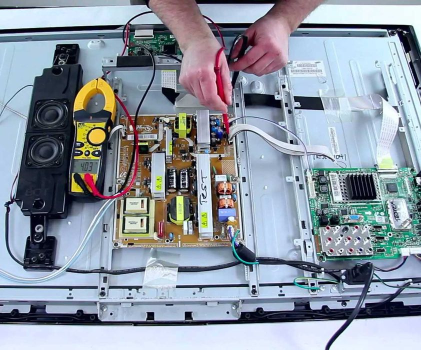 Не вмикається • Ремонт блоку живлення телевізора • Ремонт монітора