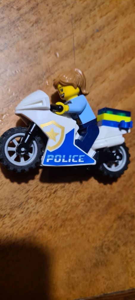 Lego motor Policja