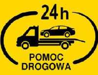 Pomoc drogowa 24 h  autolaweta holowanie naprawa auta.