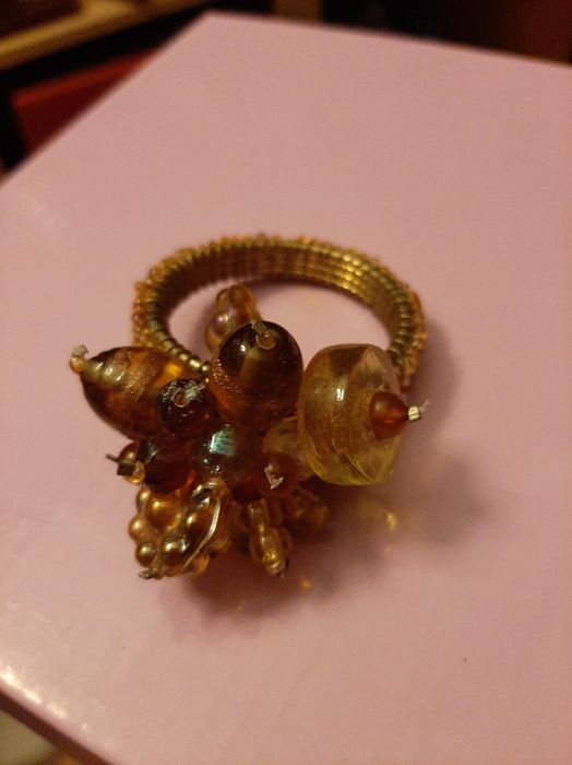 Anel Cacho Vintage, feito à mão