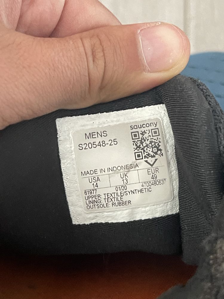 Męskie Buty Sportowe Saucony Guide 13 Blu Sil roz 49 .