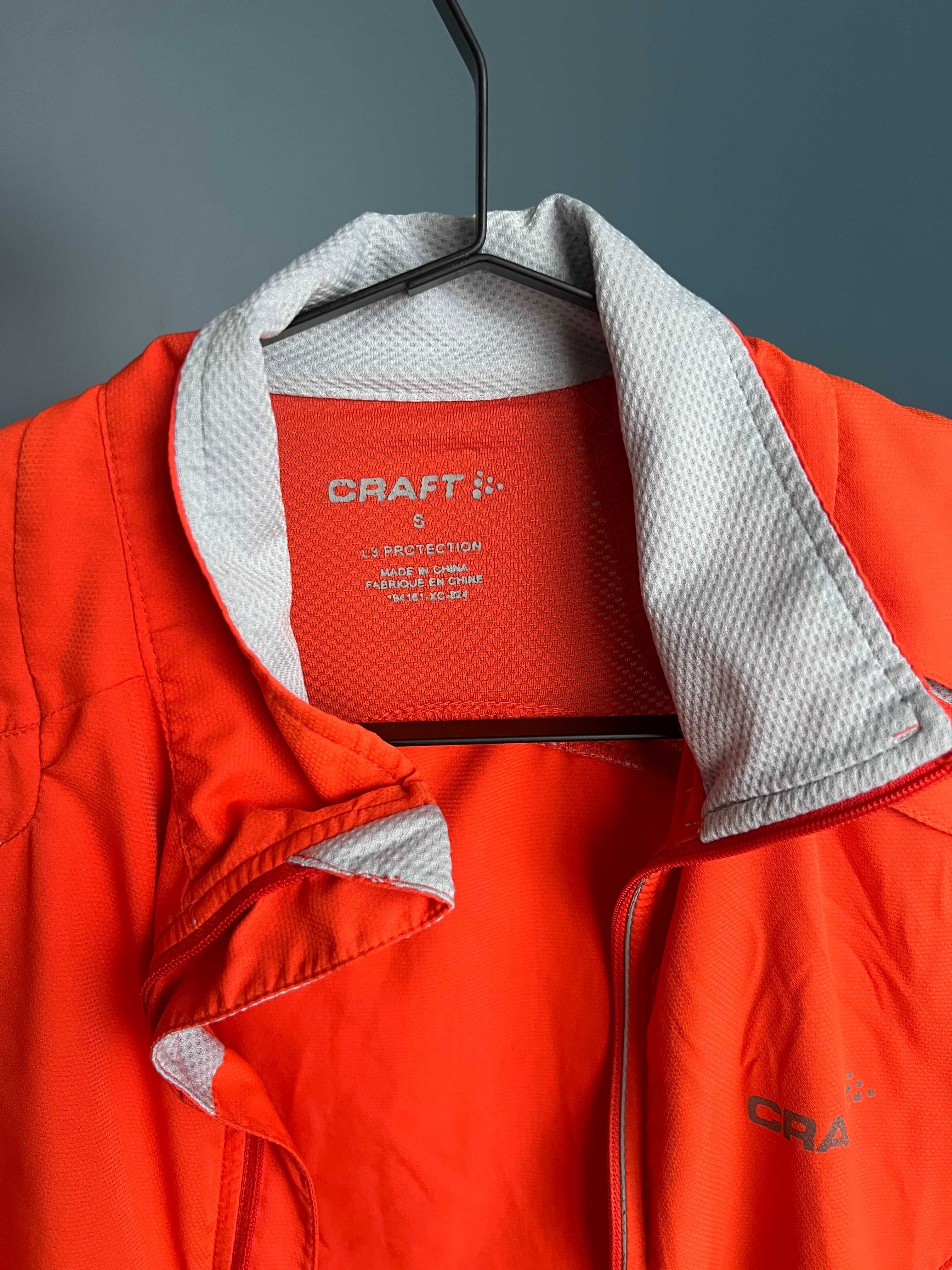 Куртка для бігу вітровка Craft помаранчева S