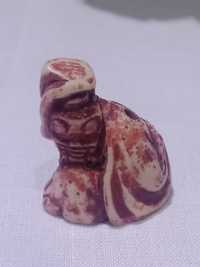 Netsuke antigo com figura Mítica chinesa