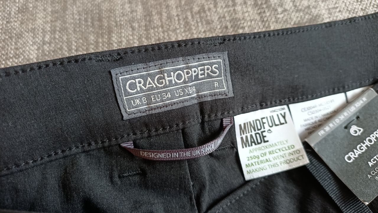 Новые‼️треккинговые Craghoppers брюки женские стрейч