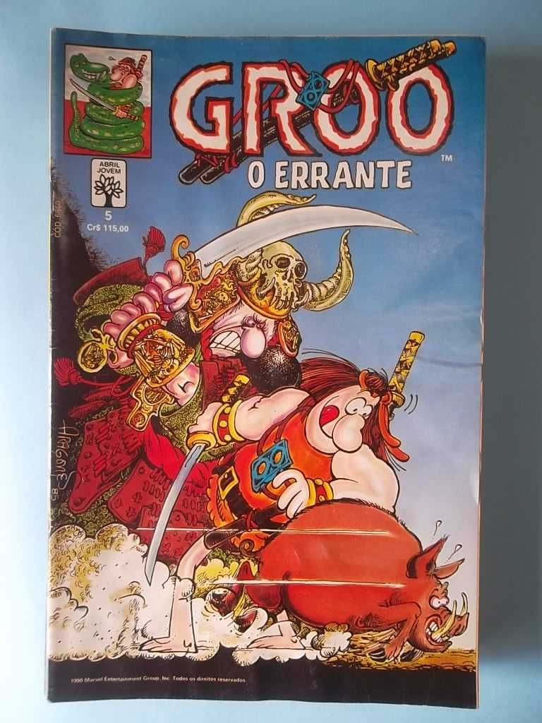 GROO, O ERRANTE - Sérgio Aragonés - Editora Abril.