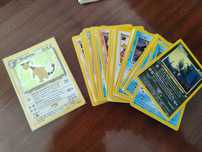 Ampharos Holo + Cartas Pokémon Neo Revelation