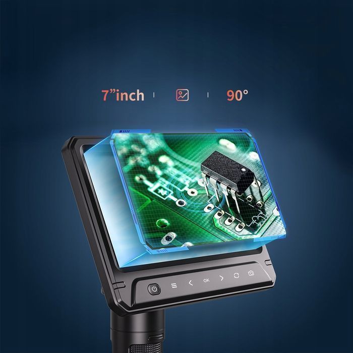 Mikroskop Ekran 7" 1200X 12MP LCD Windows macOS PC