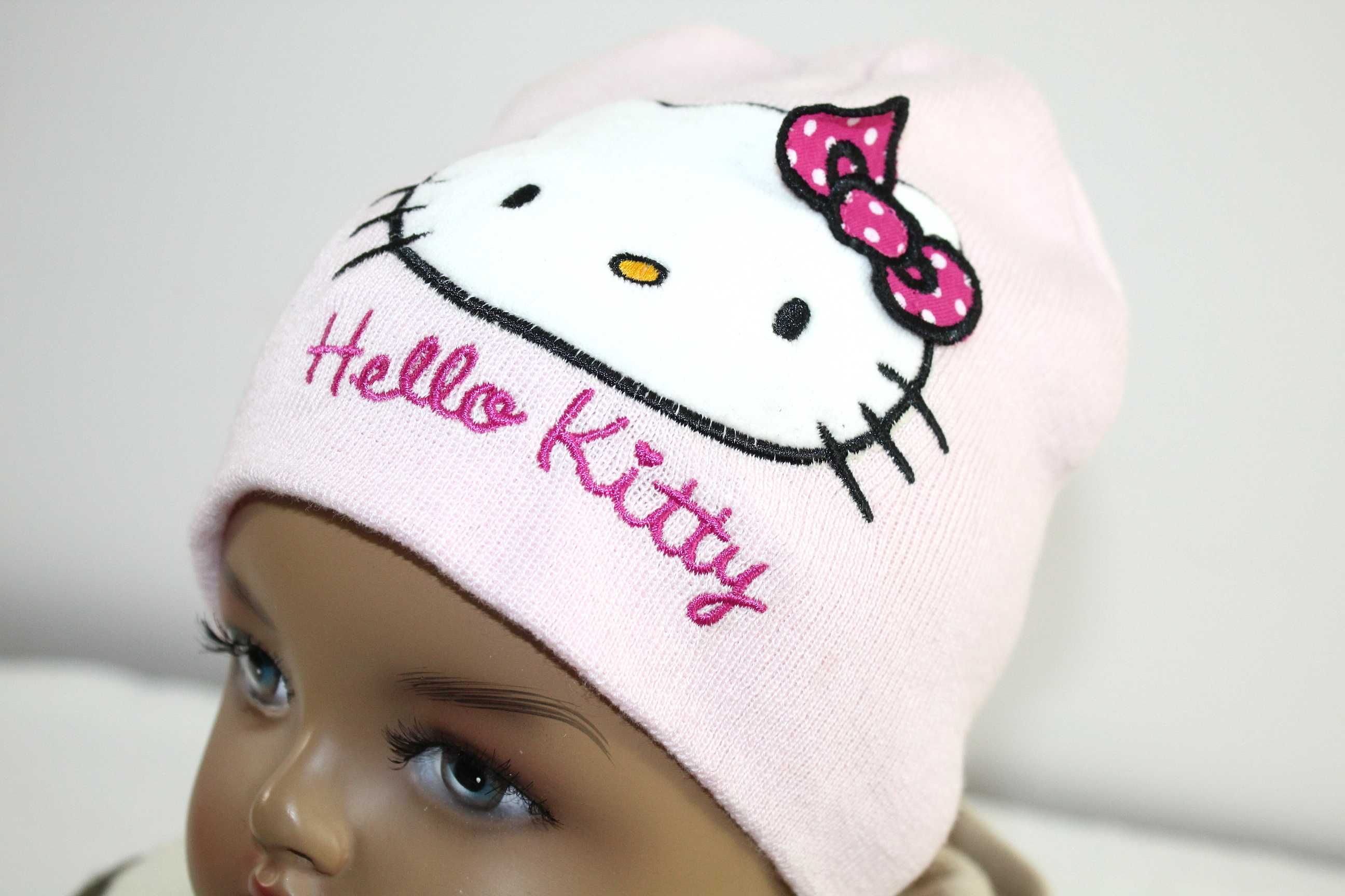 R6 H&M Modna Czapka Hello Kitty 1,5-4 lata